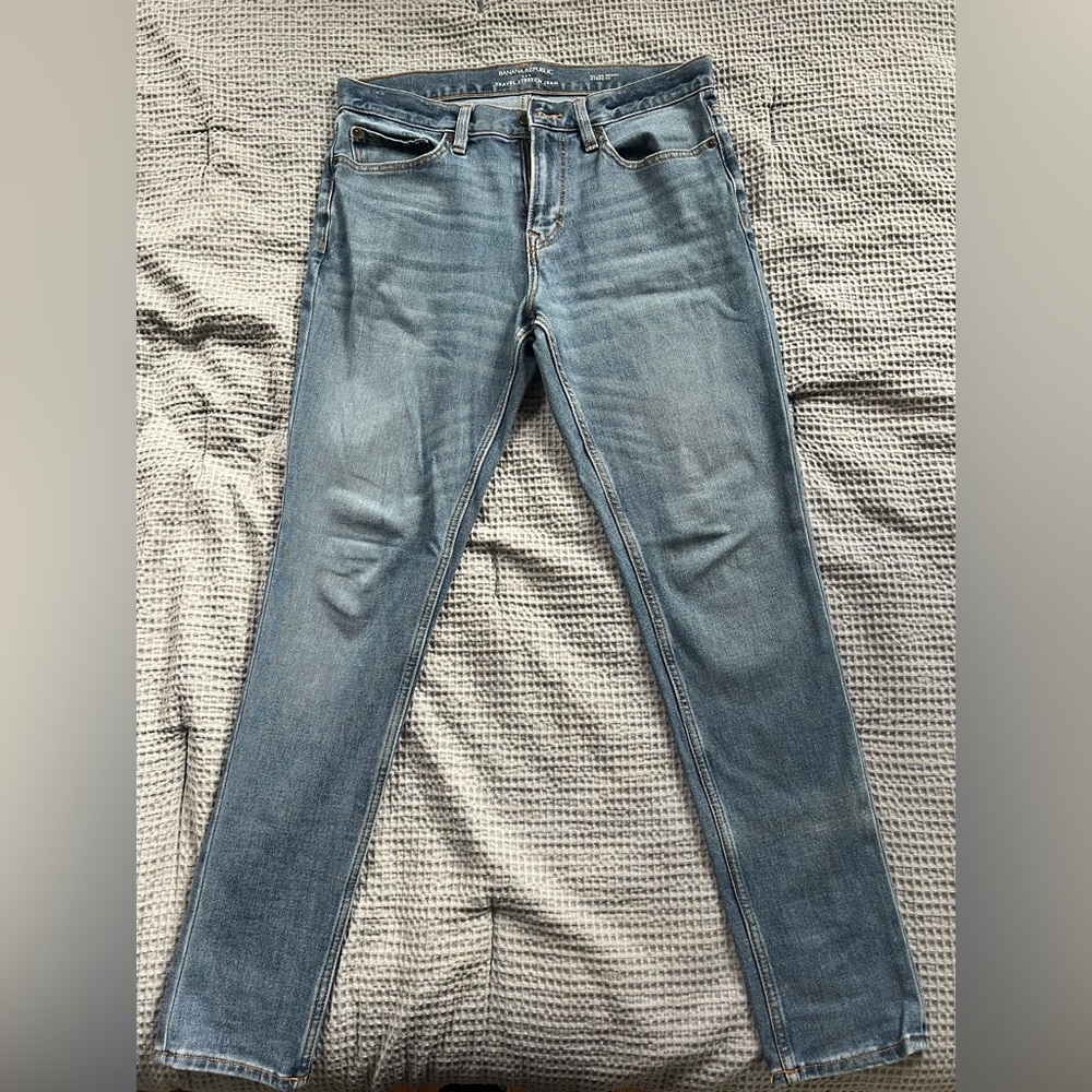 Banana Republic Men’s Traveller Jeans 31x32 Skinny Fit